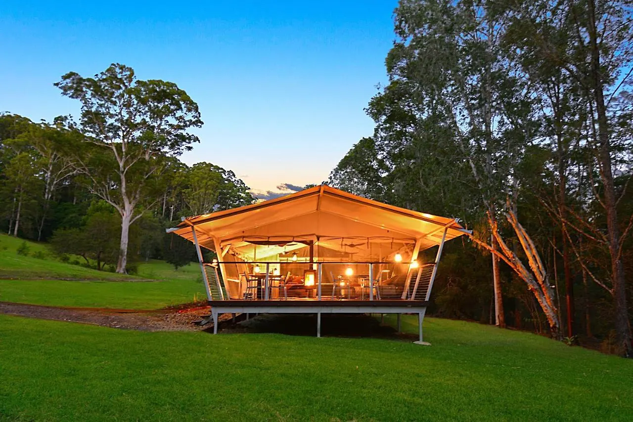Luxussátor Starry Nights Luxury Camping Woombye Ausztrália